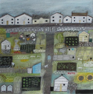 LOUISE RAWLINGS - view from the train